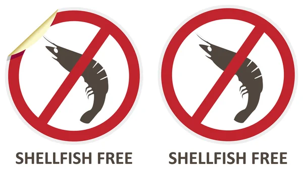 Shellfish Free Icons — Stock Vector