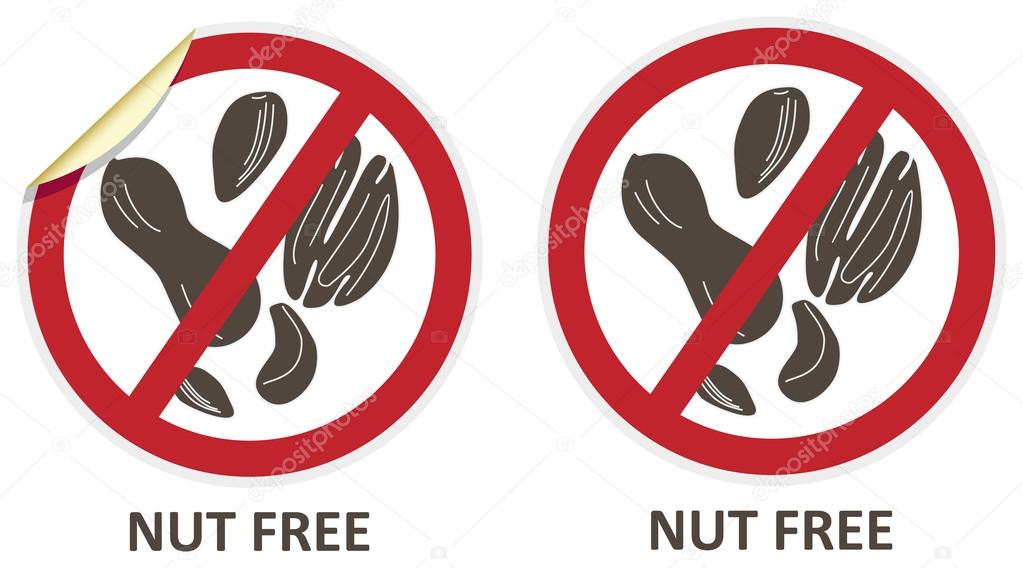 Nut Free Icons