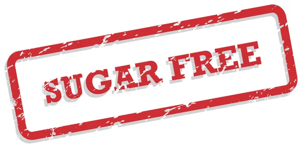Zuckerfreier Gummistempel — Stockvektor