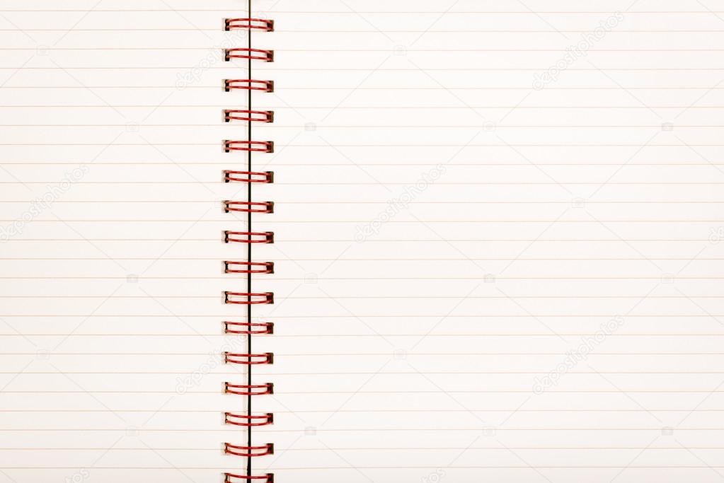 Lined Paper Notebook