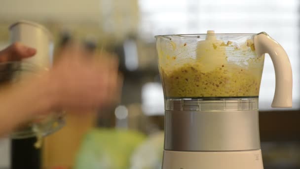 Food Processor — Stock Video