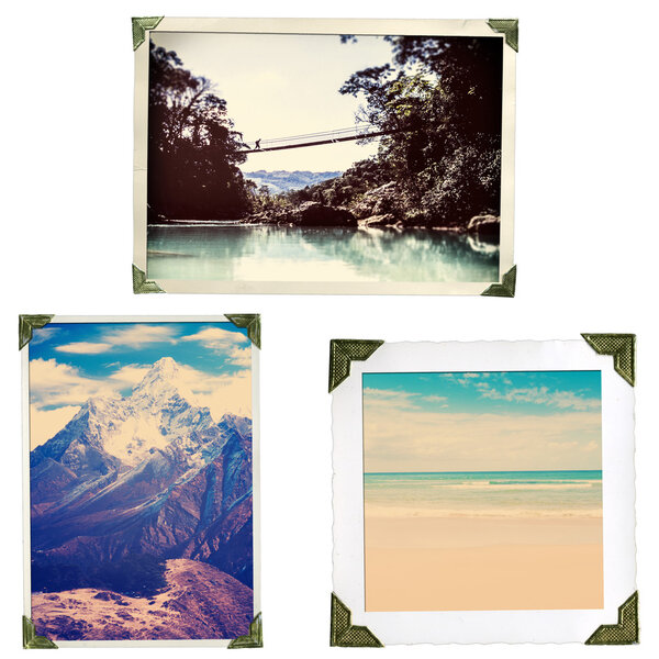 Фотоуголок старого путешествия
