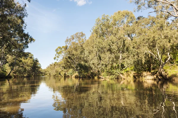 Rzeka yarra Melbourne — Zdjęcie stockowe