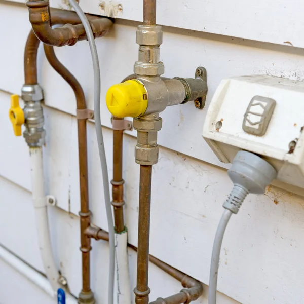 Plumbing Pipes — Stock Photo, Image