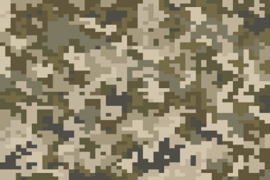 Ukraine camouflage Military texture. Abstract army or hunting masking ornament. Vector design illustration.