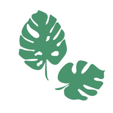 Botanik duvar sanat vektörü ayarlandı. Soyut şekilli, toprak tonunda boho yaprağı çizimi. A