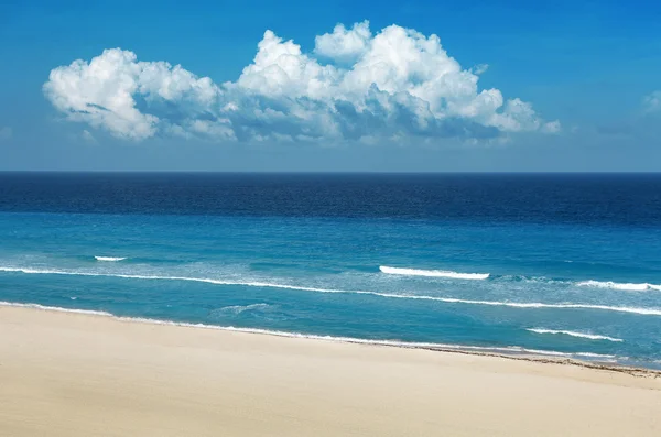 Spiaggia di carrube — Foto Stock