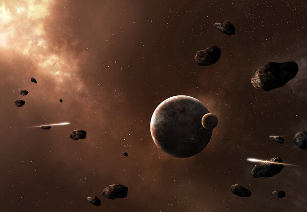 Космический фон
