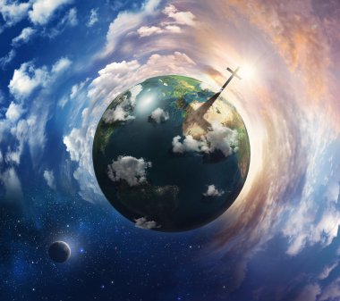 Earth ile çapraz.