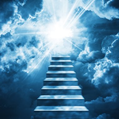 Stairs to heaven clipart