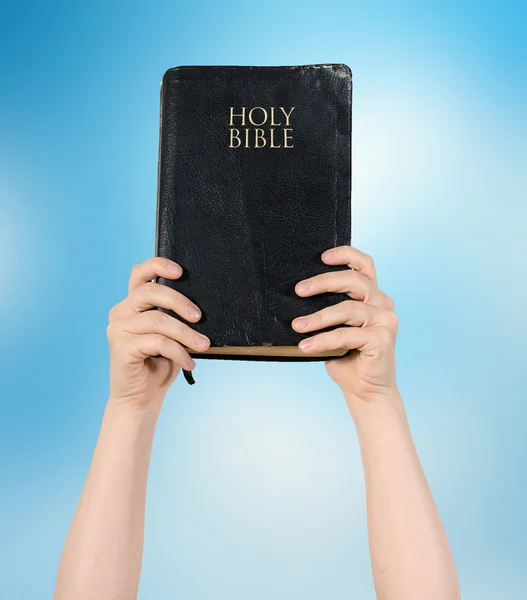 Bible in the sky — Stock Photo, Image