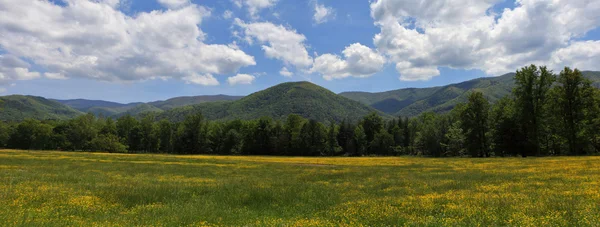 Panorama de montañas — Foto de Stock