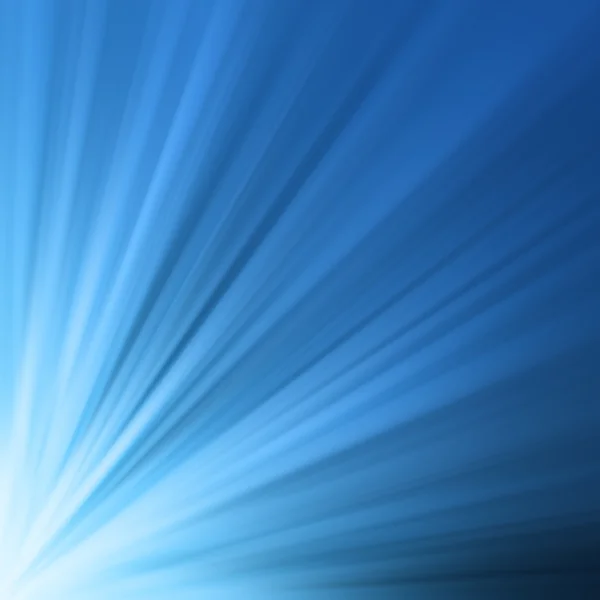 Brillante blu linee luminose — Foto Stock