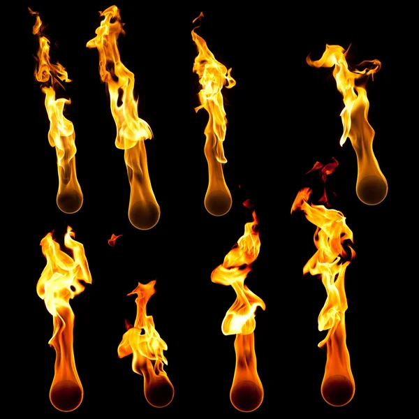 Fire Ball Collection — Stock Photo, Image