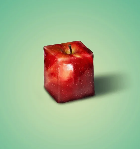 Pomme carrée — Photo