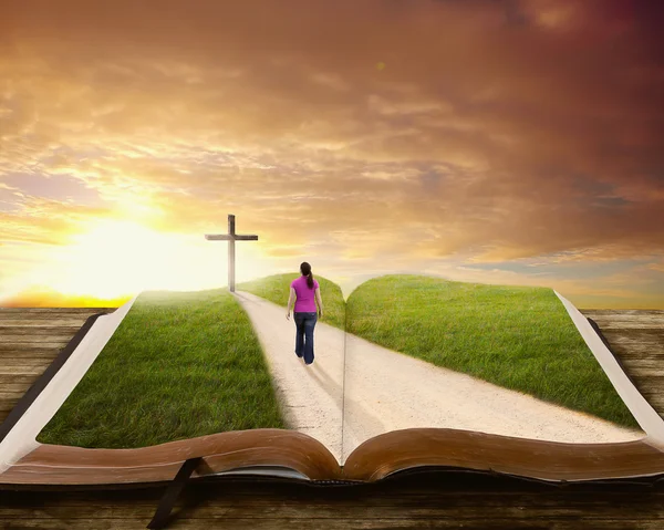 Mujer en la Biblia . — Foto de Stock