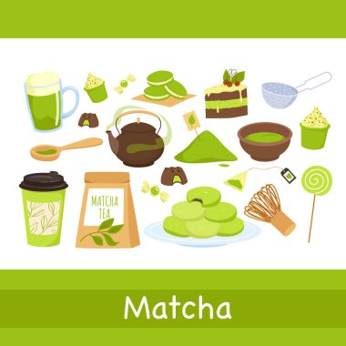 Süt tozu, makarna ve kek ile hazırlanmış kibrit, tatlı, lezzetli ürünler.