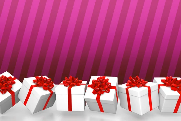 Gift boxes background — Stock Photo, Image