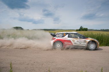 71. ralli araba yarışı ralli Polonya mikolajki - Polonya