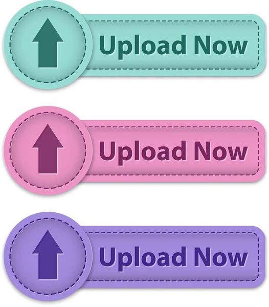 Upload agora — Vetor de Stock