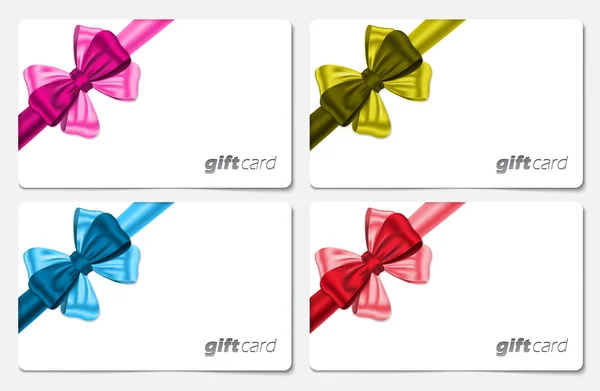 Kaarten van de gift — Stockvector