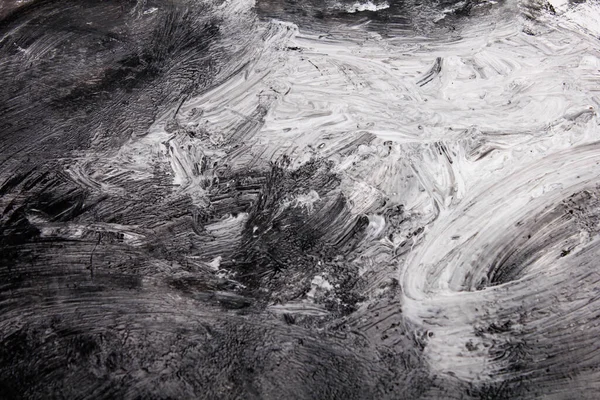 siyah ve beyaz grunge, boya ve kağıdın soyut arkaplanı, dokular