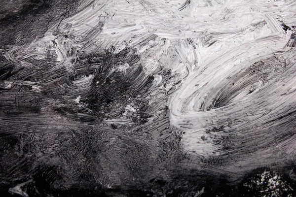 siyah ve beyaz grunge, boya ve kağıdın soyut arkaplanı, dokular