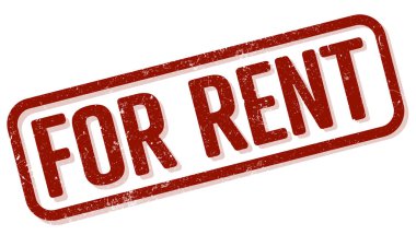 Kauçuk damga için kırmızı grungy