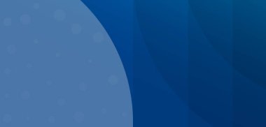 geniş modern mavi soyut arkaplan şablonu, vektör illüstrasyonu