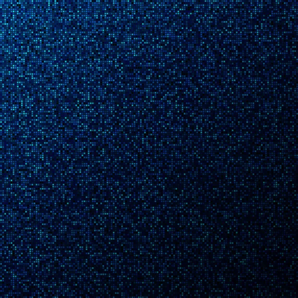 Abstract Blue Technology Pixel Background Vector Illustration — Vector de stock