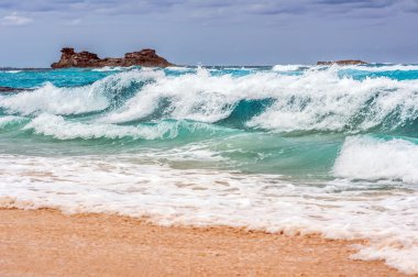 Orta caicos, turks ve caicos, Karayipler gizli plaj