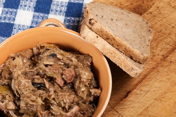 Traditional polish sauerkraut. — Stock Photo, Image