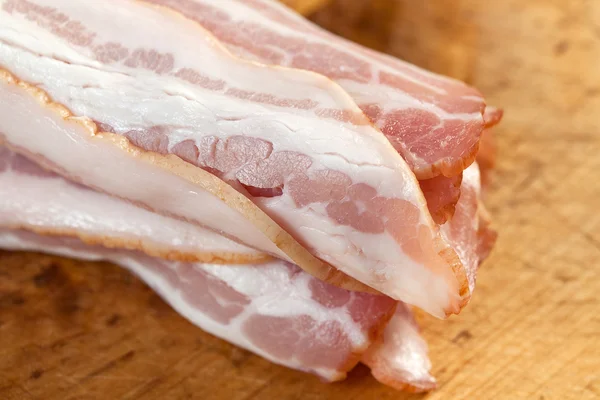 Raw bacon. — Stock Photo, Image