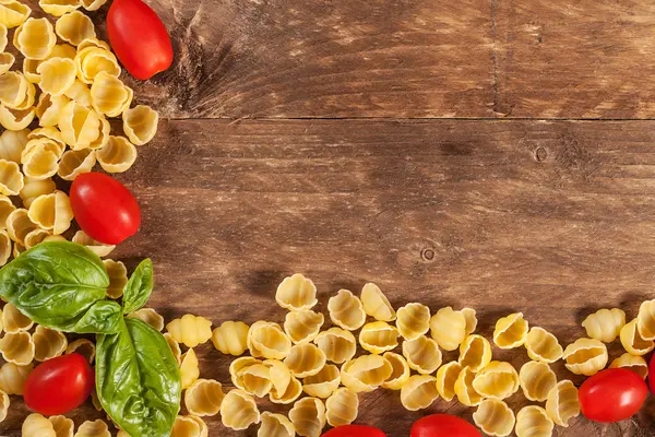 Raw pasta. — Stock Photo, Image