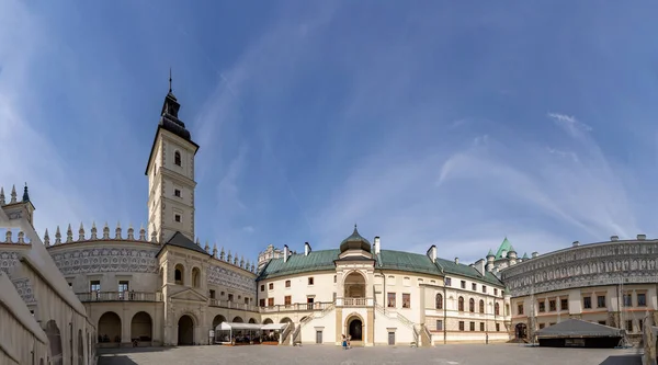 Krasiczyn Πολωνια Σεπτεμβριου 2021 Κάστρο Krasiczyn Παλάτι Αναγέννησης Έχει Πλούσια — Φωτογραφία Αρχείου