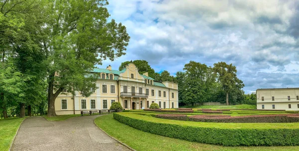 Bedzin Polônia Julho 2021 Palácio Neoclássico Família Mieroszewski Cidade Bedzin — Fotografia de Stock