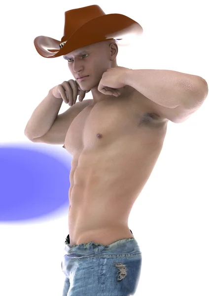Mostrar cowboy — Fotografia de Stock