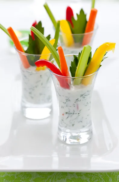 Vegetable appetizer — Stock Photo, Image