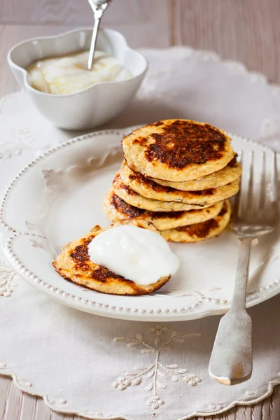 Crusca d'avena Pancake — Foto Stock