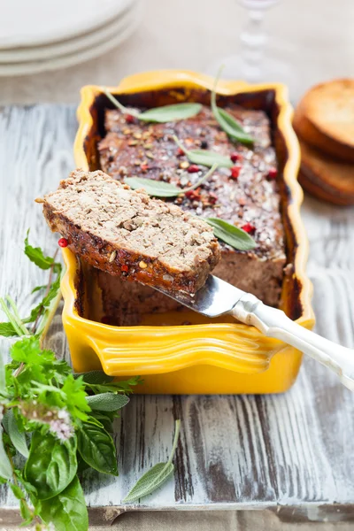 Country pate — Stock Photo, Image