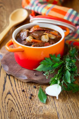 Boeuf Bourguignon clipart