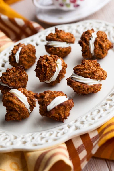 Kürbiscremekuchen — Stockfoto