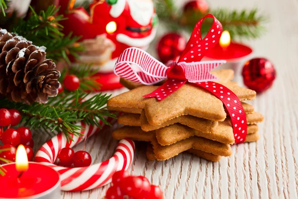 Kerstkoekjes — Stockfoto