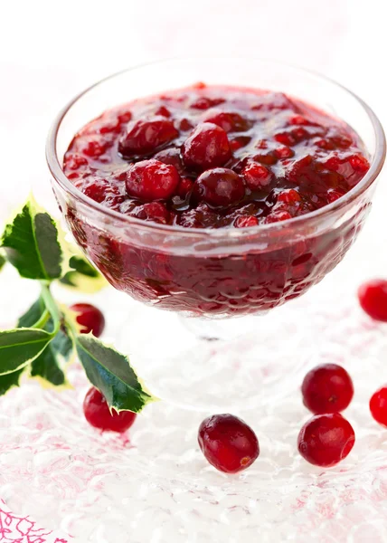 Cranberry sauce — Stock Photo, Image