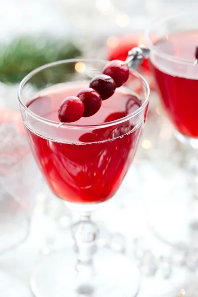 Cranberry drankje — Stockfoto