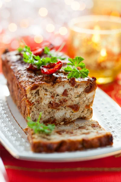 Chicken Meatloaf — Stock Photo, Image