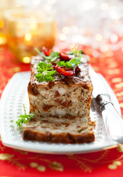 Pastel de carne de pollo — Foto de Stock