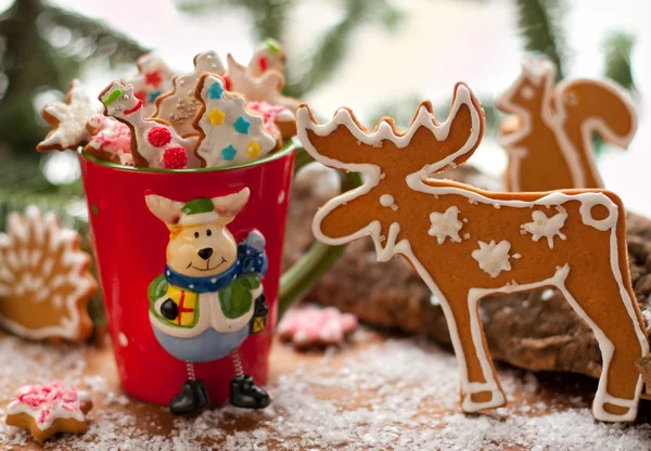 Ciasteczka świąteczne — Zdjęcie stockowe