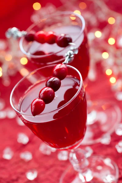 Cranberry drankje — Stockfoto