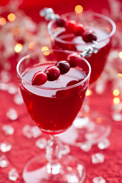 Cranberry drink — Stock Photo, Image